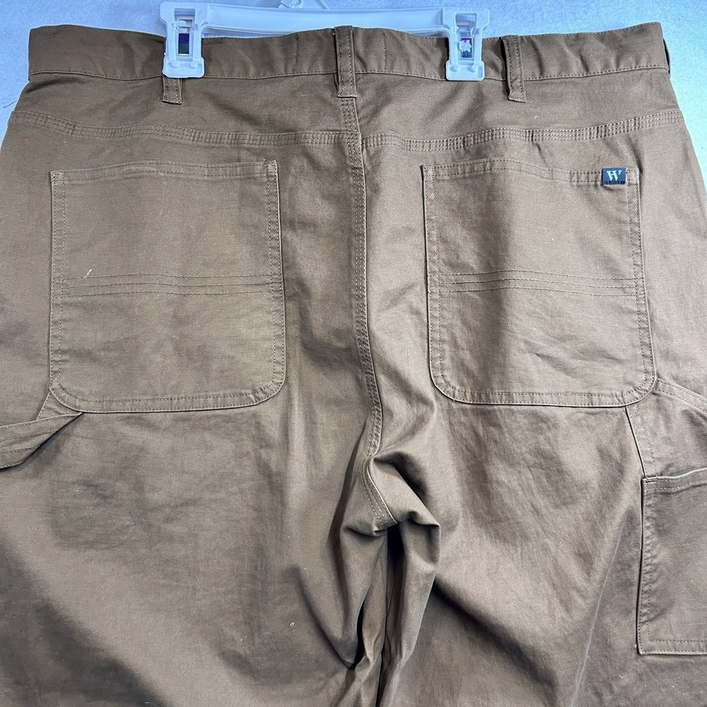 Men's Houston White Brown Dress Cargo Pants Size 38x30 - Picture 4 of 8